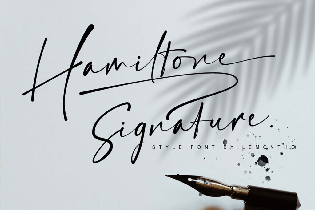 Hamiltone Signature Script (OTF)
