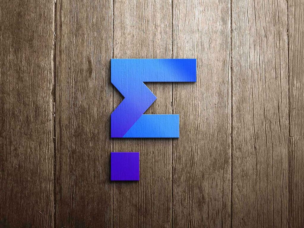 3D-мокап логотипа (PSD)